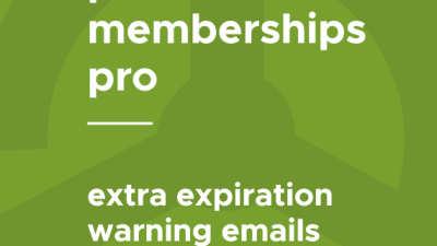 Paid Memberships Pro – Extra Expiration Warning Emails .4破解版下载
