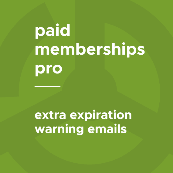Paid Memberships Pro – Extra Expiration Warning Emails .4破解版下载