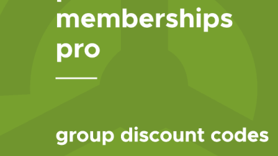 Paid Memberships Pro – Group Discount Codes破解版下载