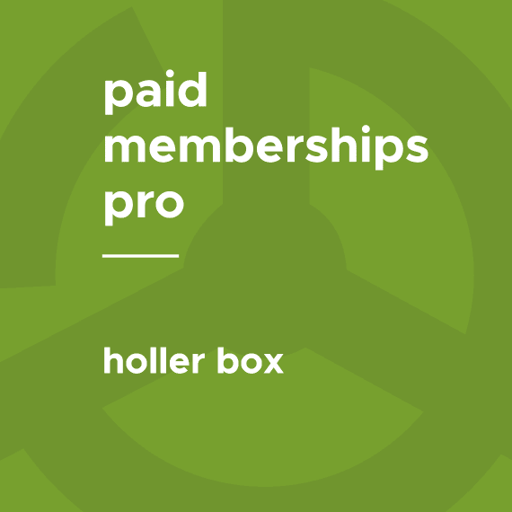 Paid Memberships Pro – Holler Box Integration破解版下载
