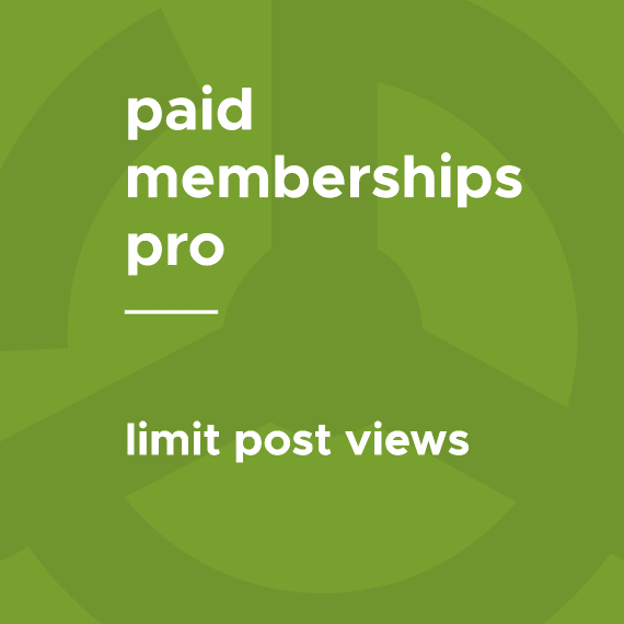 Paid Memberships Pro – Limit Post Views破解版下载