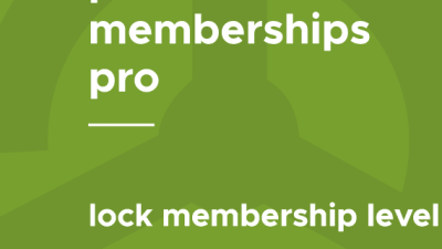 Paid Memberships Pro – Lock Membership Level破解版下载