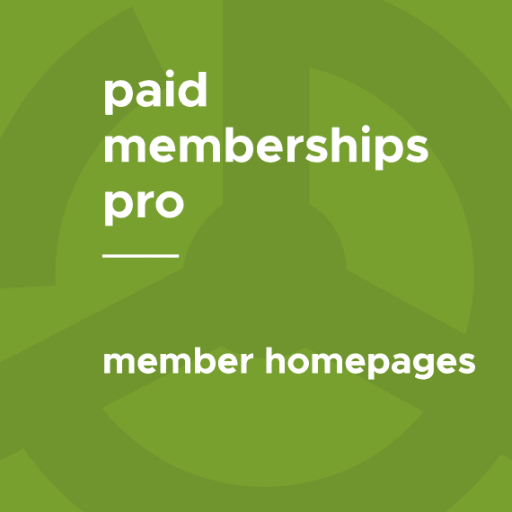 Paid Memberships Pro – Member Homepages破解版下载