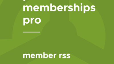 Paid Memberships Pro – Member RSS破解版下载