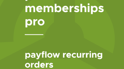 Paid Memberships Pro – Payflow Recurring Orders破解版下载