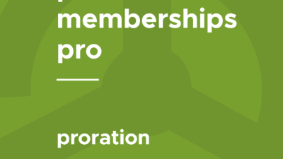 Paid Memberships Pro – Proration破解版下载