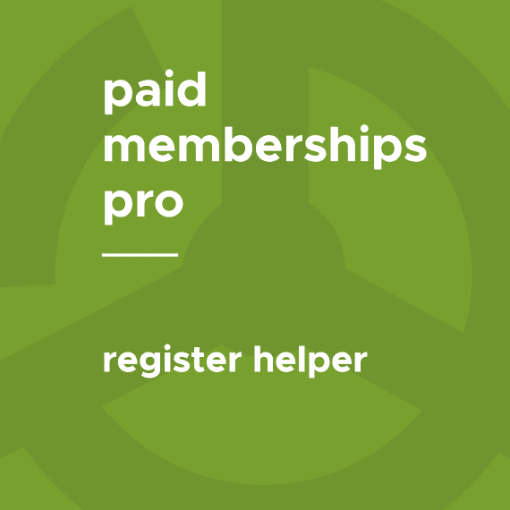 Paid Memberships Pro – Register Helper破解版下载