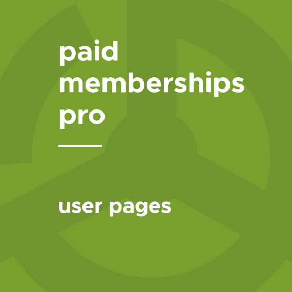 Paid Memberships Pro – User Pages破解版下载
