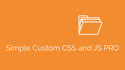 Simple Custom CSS and JS PRO破解版下载