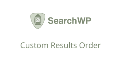 SearchWP Custom Results Order破解版下载