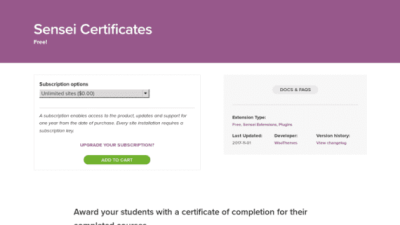 Sensei Certificates破解版下载