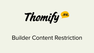 Themify Builder Content Restriction破解版下载