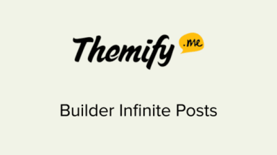 Themify Builder Infinite Posts Addon破解版下载
