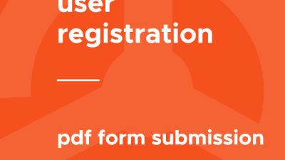 User Registration PDF Form Submission破解版下载