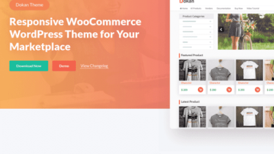 Dokan eCommerce Theme破解版下载