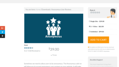 WP Rich Snippets Anonymous User Reviews Addon破解版下载
