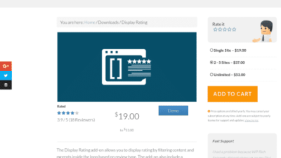 WP Rich Snippets Display Rating Addon破解版下载