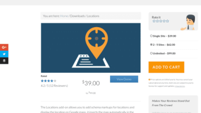 WP Rich Snippets Locations Addon破解版下载