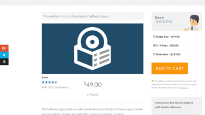 WP Rich Snippets Software Specs Addon破解版下载