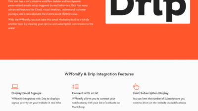 WPFomify Drip Add-On破解版下载