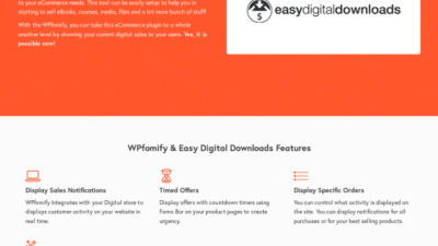 WPFomify EDD Add-On破解版下载