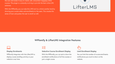 WPFomify LifterLMS Add-On破解版下载
