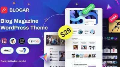 Blogar-Blog-WordPress-Theme-Nulled-Download
