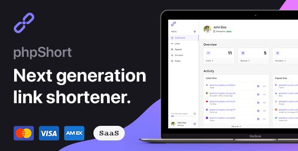 phpShort v4.2.0 – short links script Download