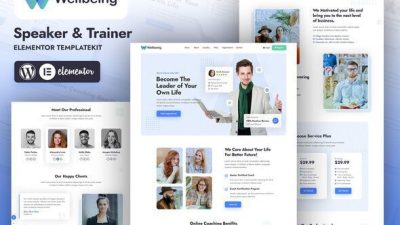 Wellbeing-Speaker-Trainer-Elementor-Template-Kit-Nulled