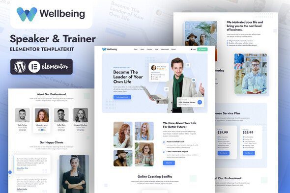 Wellbeing-Speaker-Trainer-Elementor-Template-Kit-Nulled