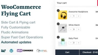 WooCommerce Flying Cart v.1.2.1