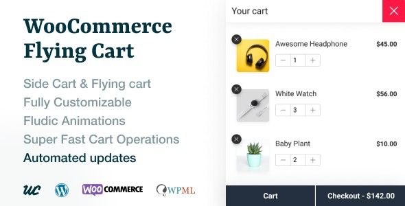 WooCommerce Flying Cart v.1.2.1