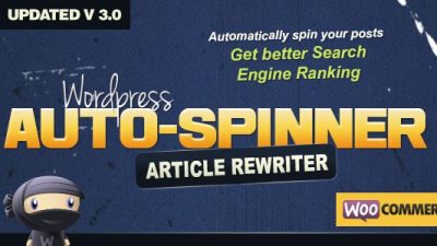 WordPress Auto Spinner 文章自动手动伪原创插件破解版免费下载