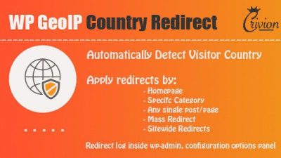 WP GeoIP Country Redirect v.3.6 Download