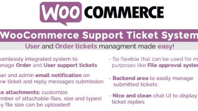WooCommerce Support Ticket System v.14.7