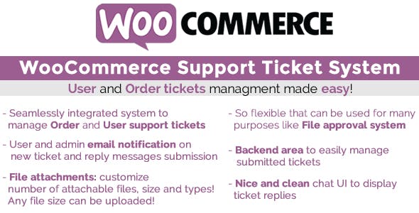 WooCommerce Support Ticket System v.14.7