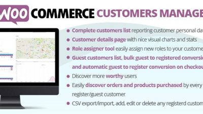 WooCommerce Customers Manager v28.6 Download