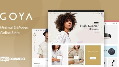 Goya – 现代 WooCommerce 主题已取消