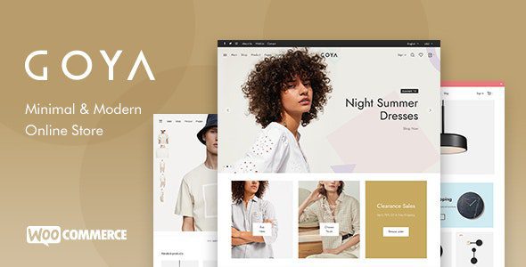 Goya – 现代 WooCommerce 主题已取消