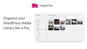 HappyFiles Pro v1.7 WordPress media library plugin