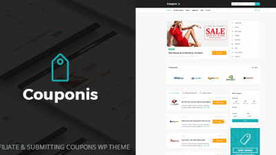 Couponis v.3.1.6 – Affiliate & Submitting Coupons WordPress Theme