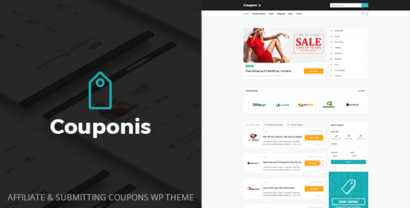 Couponis v.3.1.6 – Affiliate & Submitting Coupons WordPress Theme