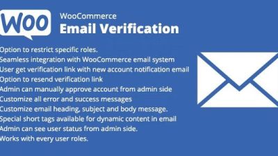 WooCommerce Email Verification v.1.9