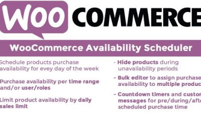 WooCommerce Availability Scheduler v.12.1