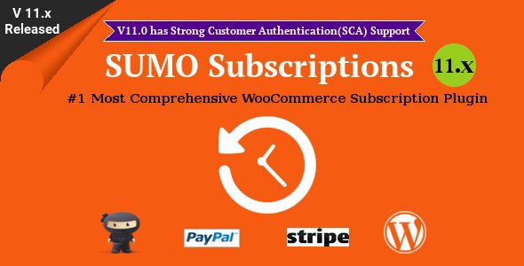 SUMO Subscriptions - WooCommerce Subscription System Nulled