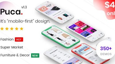 Puca v2.5.1 – Optimized Mobile WooCommerce Theme