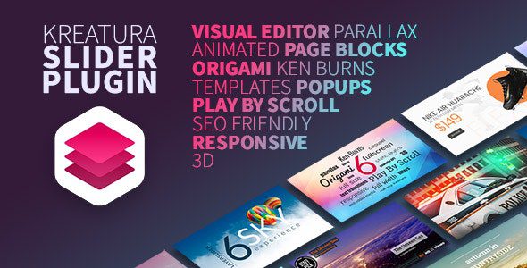 LayerSlider 7.0.7 Nulled + 模板 – 适用于 WordPress 的 Kreatura 滑块插件
