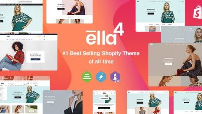 Ella Nulled - Multipurpose Shopify Theme Download