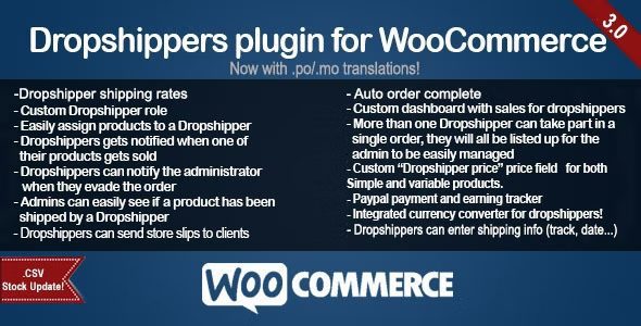 [3.0.14] WooCommerce Dropshippers