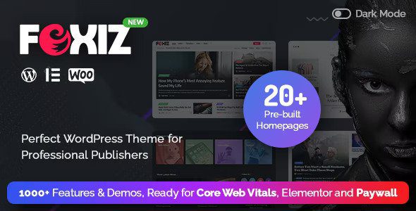 [Activated Demos*] Foxiz v1.2.1 WordPress Newspaper and Magazine